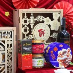 Sét Quà Tết Doanh Nghiệp Hộp Gỗ 5 món - Q1696