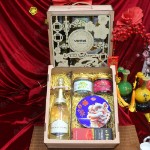 Sét Quà Tết Doanh Nghiệp Hộp Gỗ 5 món - Q1696