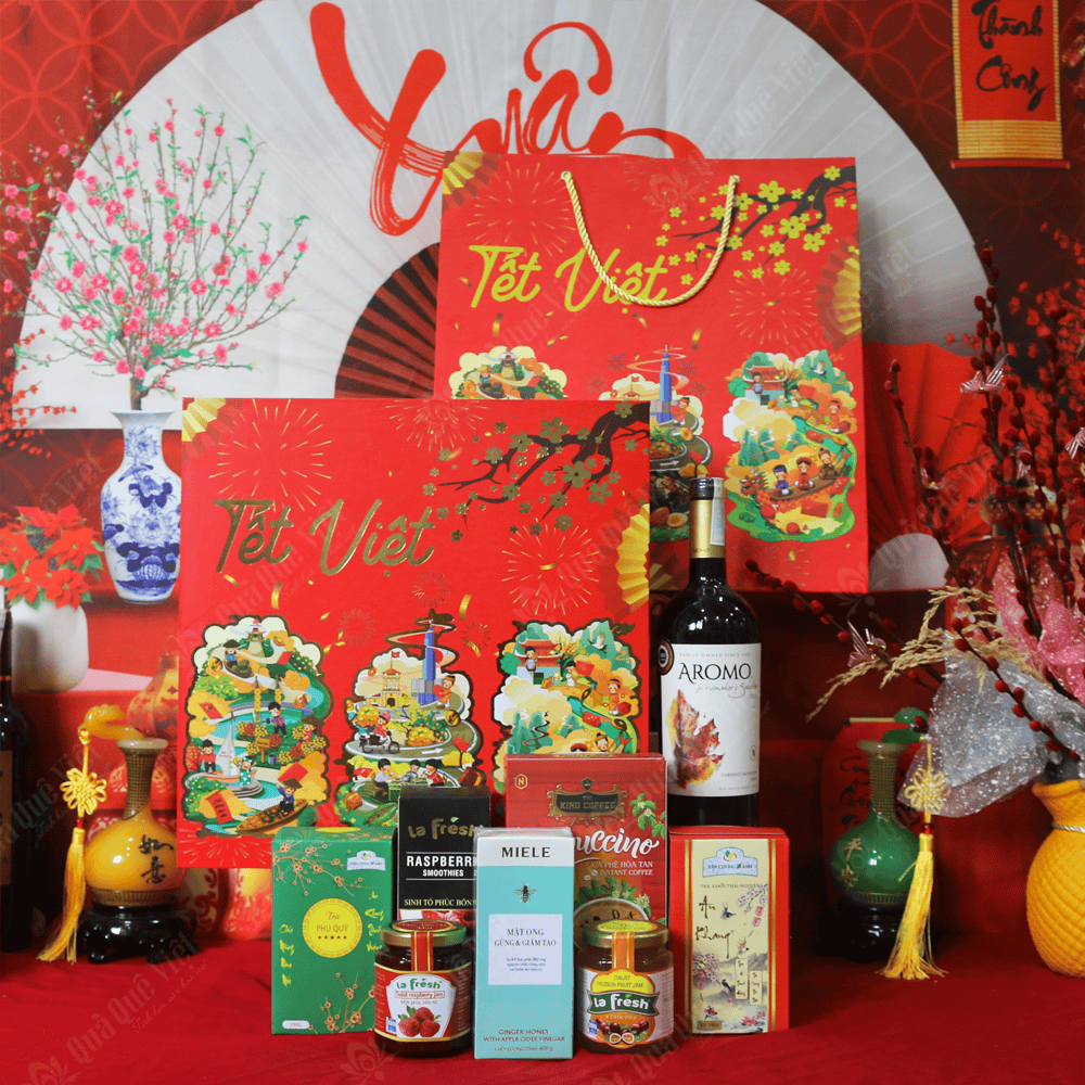 sét quà tết việt