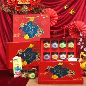 Hộp Quà Tết Giá Rẻ, Set Quà 8 Món Xuân Như Ý - G1538