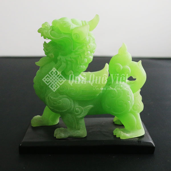 Kỳ Lân Phong Thuỷ Xanh Ngọc