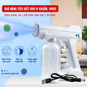 Máy Phun Sương Khử Khuẩn Cầm Tay 800ml Blue-Ray Atomizer