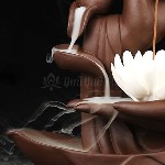 Thác Khói Trầm Hương Chảy Ngược Trên Bàn Tay Phật