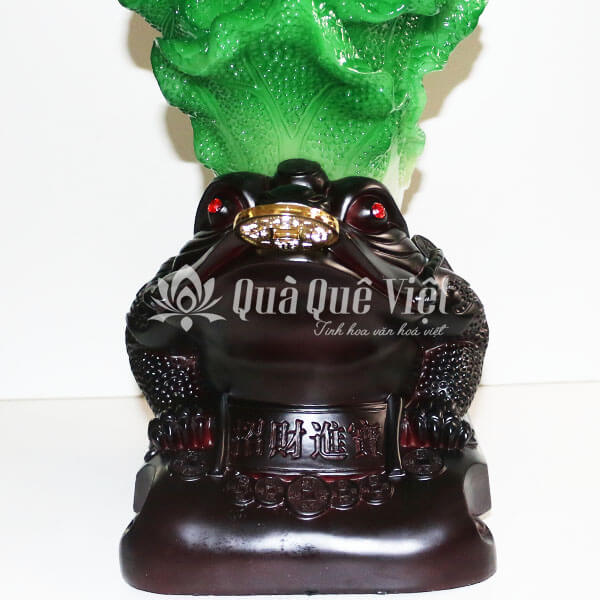 Thiềm Thừ Cõng Bắp Cải Phong Thủy, Cóc Ngậm Đồng Tiền Phong Thủy