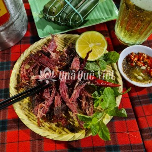 Thịt Trâu Gác Bếp Đặc Sản Miền Bắc 500gr