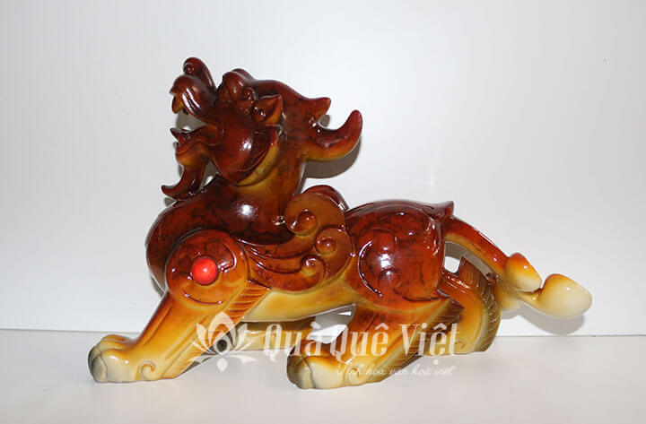 Cặp Tỳ Hưu Đỏ Ngọc Phong Thủy, Chất Liệu Gốm Sứ