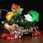 Tỳ Hưu Kéo Bắp Cải Ngọc Xanh Phong Thủy 