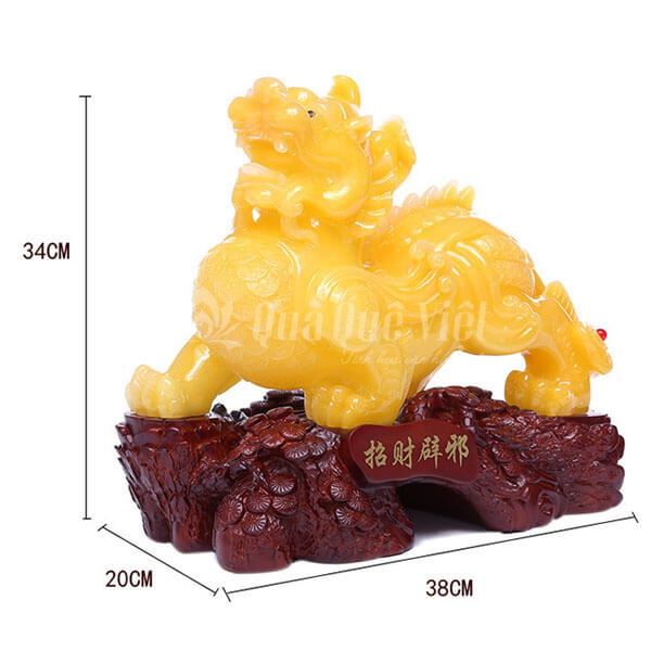Tỳ Hưu Vàng  Linh Vật Phong Thủy Giữ Tài Lộc Cho Gia Chủ