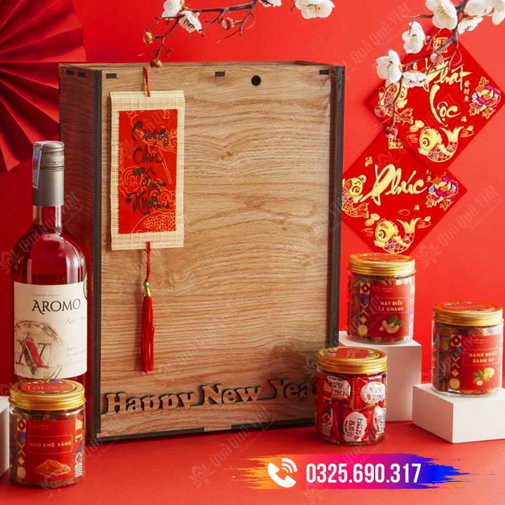 Hộp Gỗ Đựng Quà Tết, Xưởng Sản Xuất Hộp Gỗ Uy Tín Chất Lượng