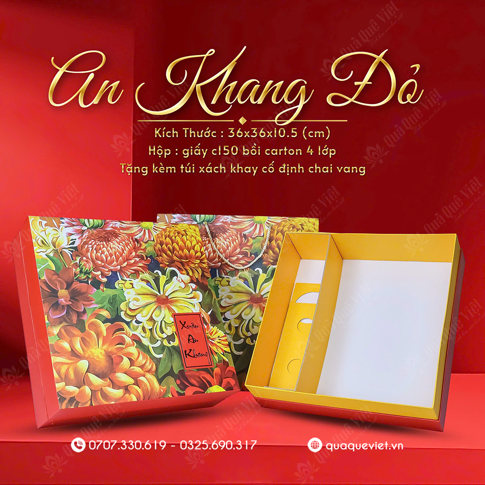 Xưởng Sản Xuất Vỏ Hộp Quà Tết 2026, Cung Cấp Sỉ Lẻ Vỏ Quà Tết Uy Tín Chất Lượng