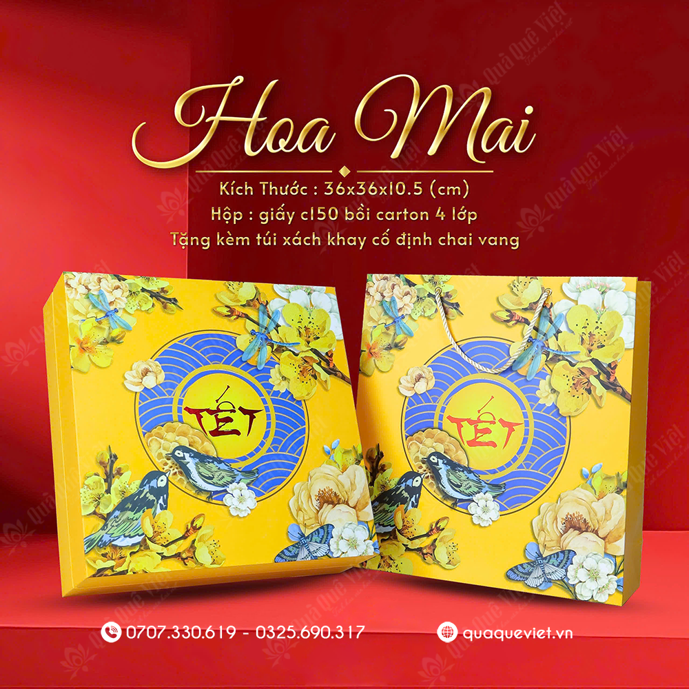 Mẫu Hộp Quà Tết Truyền Thống