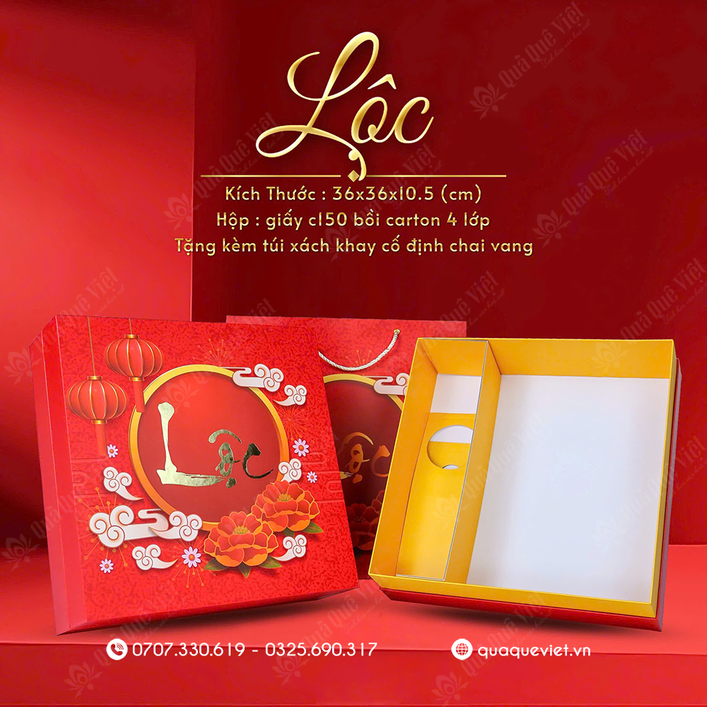 Xưởng Sản Xuất Vỏ Hộp Quà Tết 2026, Cung Cấp Sỉ Lẻ Vỏ Quà Tết Uy Tín Chất Lượng