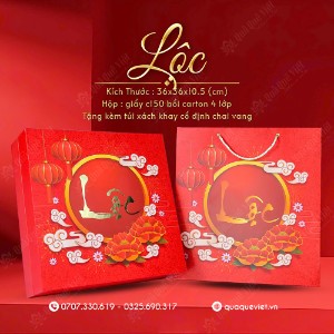 Vỏ Hộp Đựng Quà Tết 2026, Thiết Kế In Ấn Số Lượng Lớn Uy Tín Chất Lượng - T1637