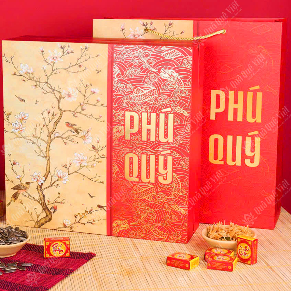 Vỏ hộp quà tết size 36x36x10,5cm