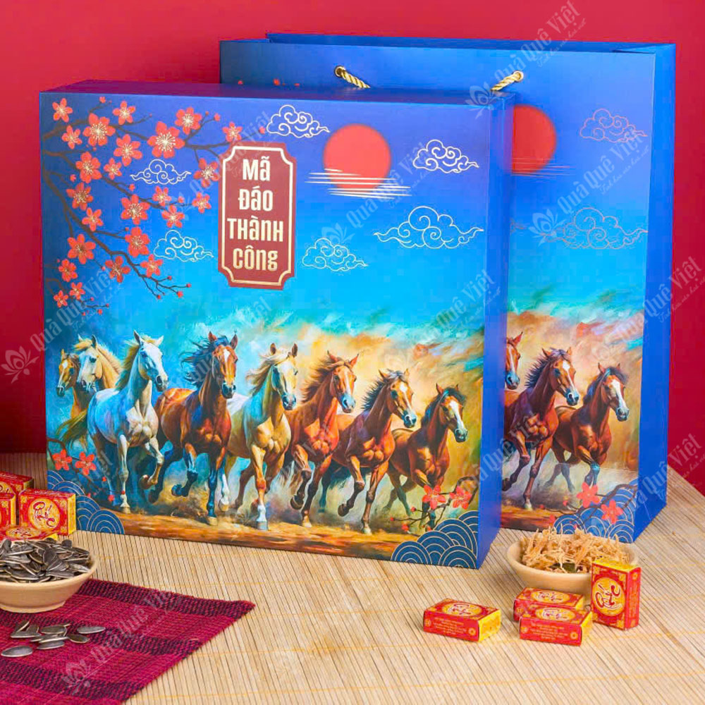 Vỏ hộp quà tết size 36x36x10,5cm